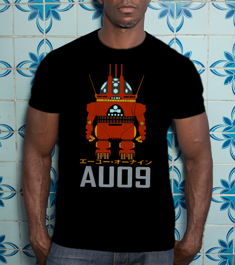 Space Battleship Yamato AU09 Robot T-Shirt