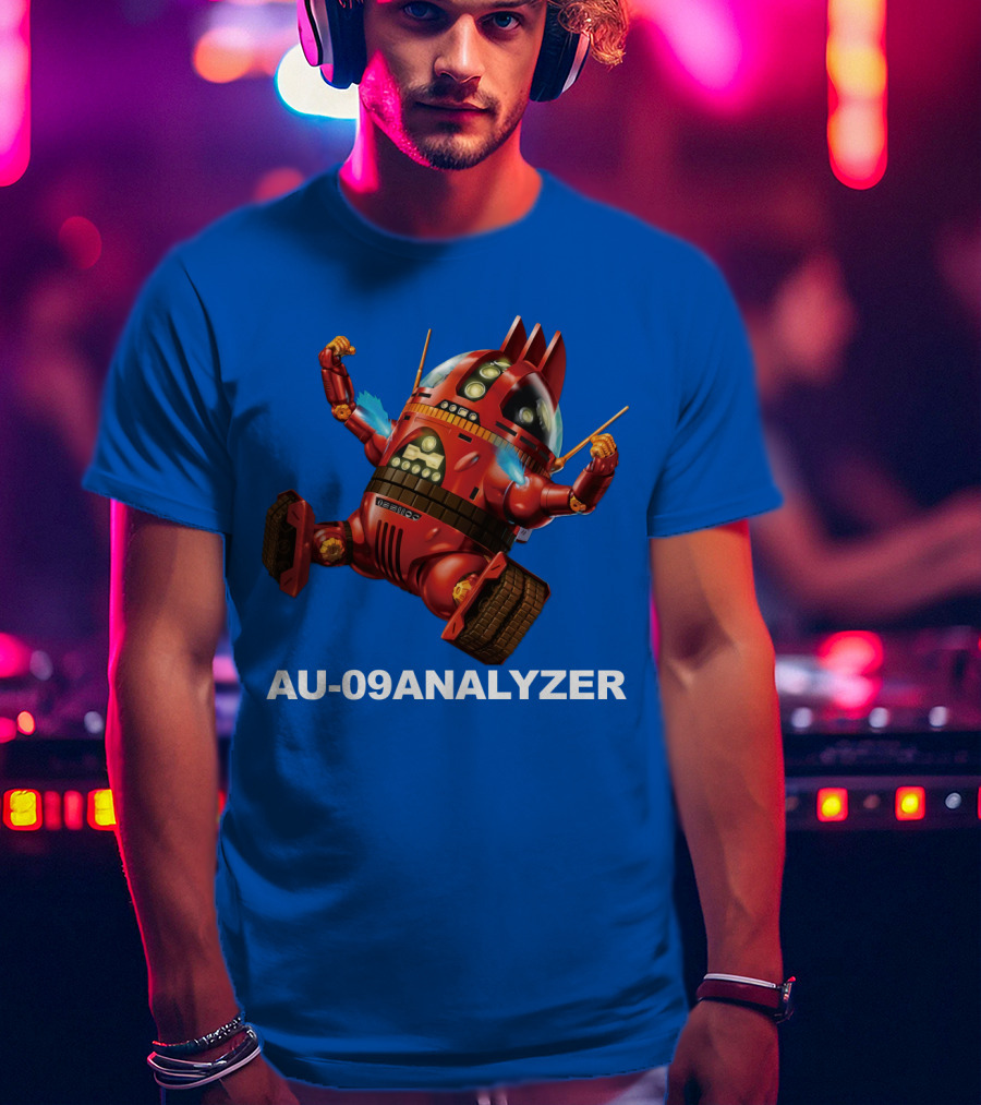 AU-09 Analyzer Robot Concept T-Shirt