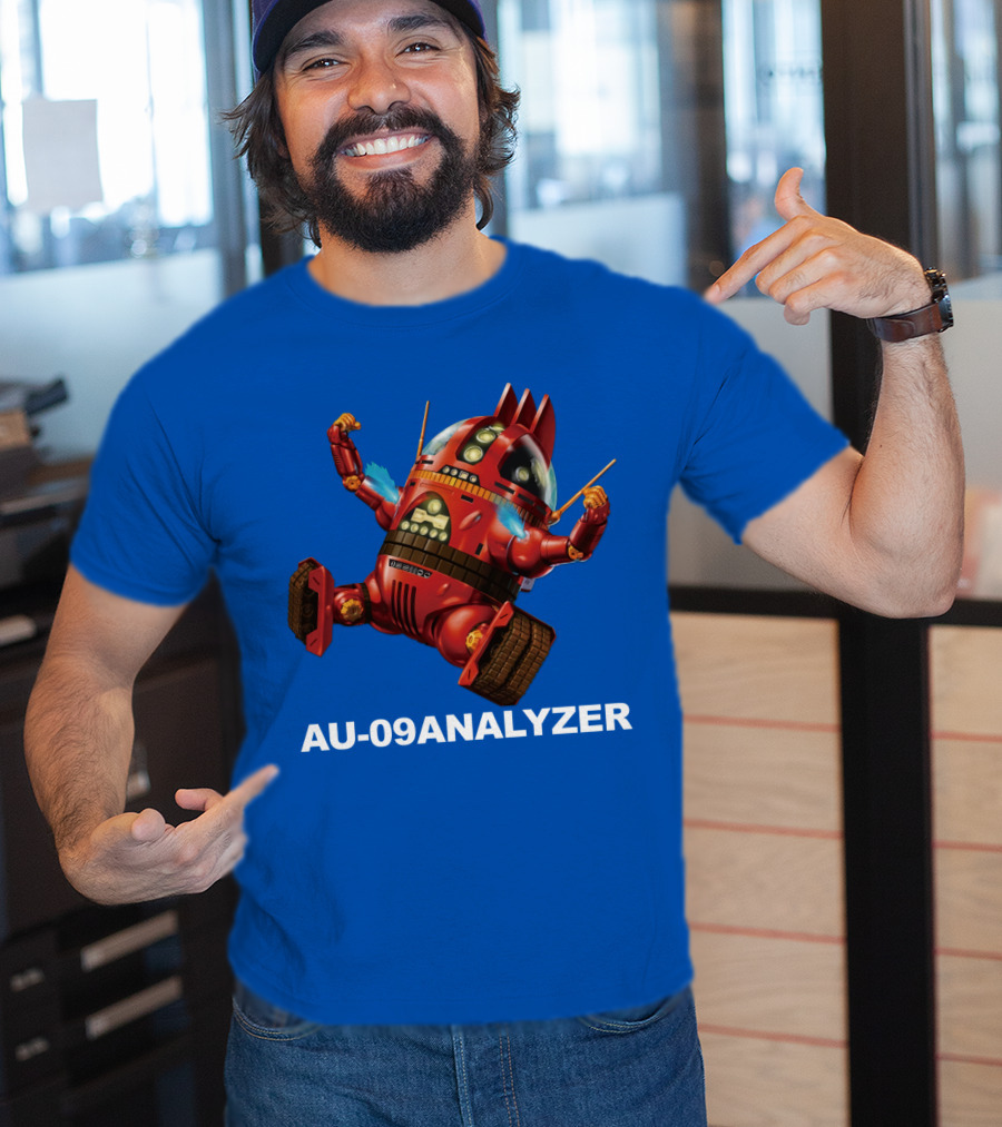 AU-09 Analyzer Robot Concept T-Shirt