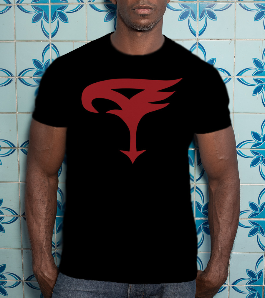 Battle Of The Planets Phoenix Emblem Strock T-Shirt
