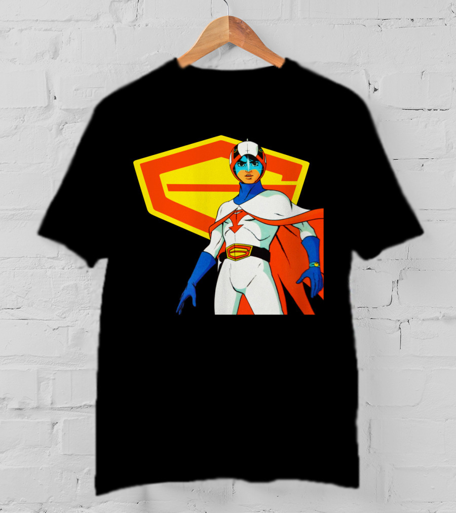 Battle Of The Planets G Force Iconic Character With Emblem T-Shirt
