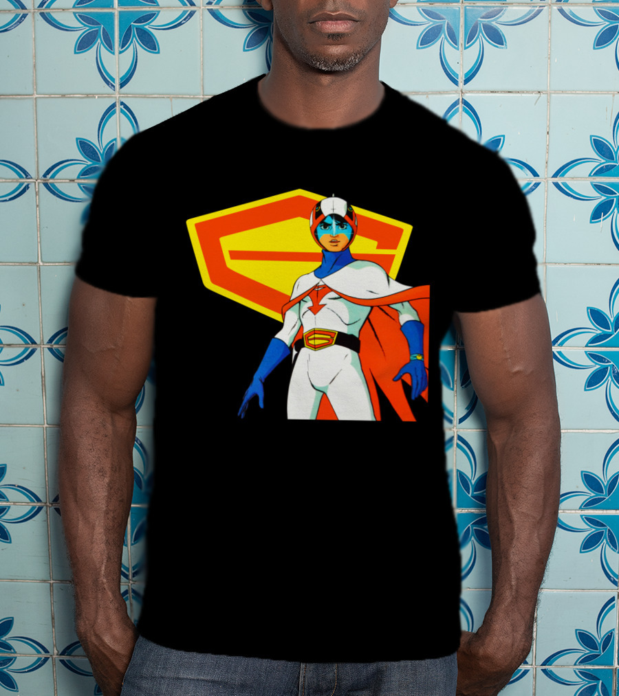 Battle Of The Planets G Force Iconic Character With Emblem T-Shirt