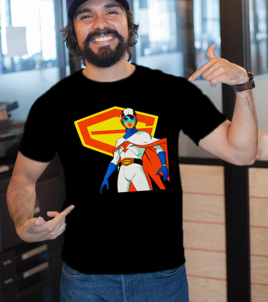 Battle Of The Planets G Force Iconic Character With Emblem T-Shirt