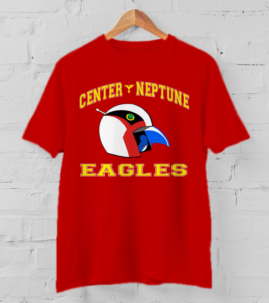 Center Neptune Eagles G-Force Helmet T-Shirt