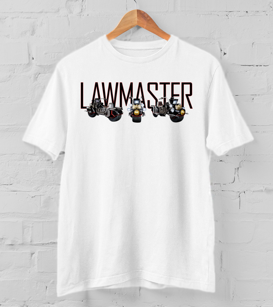 Lawmaster Judge Dredd Motorcycle Trio T-Shirt