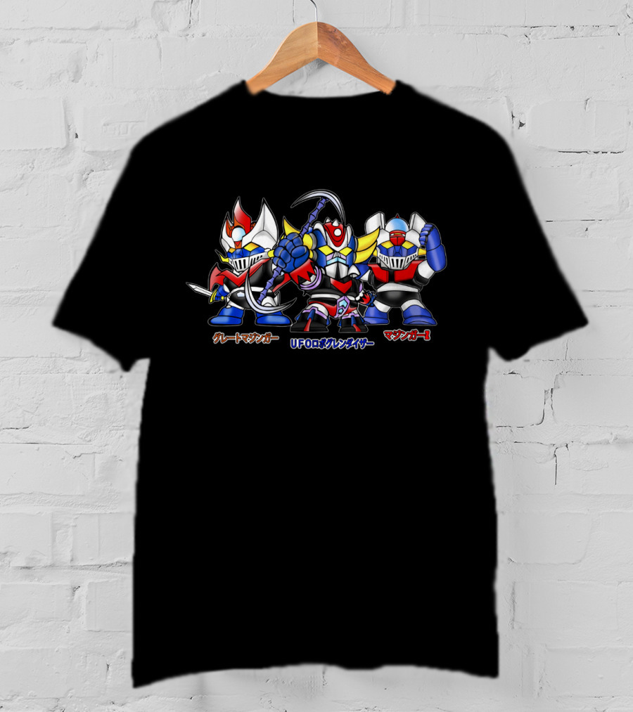 Great Mazinger UFO Robot Grendizer Mazinger Z SD T-Shirt