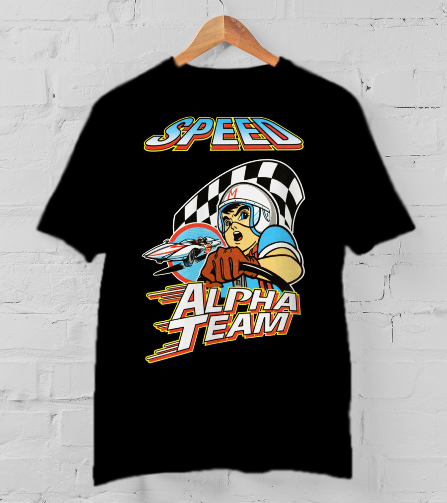 Speed Racer Alpha Team Dynamic Racing Adventure T-Shirt