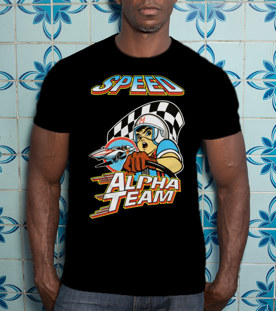 Speed Racer Alpha Team Dynamic Racing Adventure T-Shirt