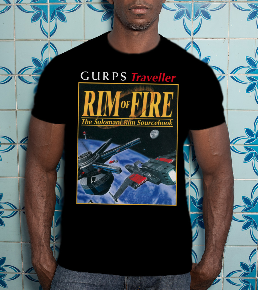 GURPS Traveller Rim Of Fire The Solomani Rim Sourcebook T-Shirt