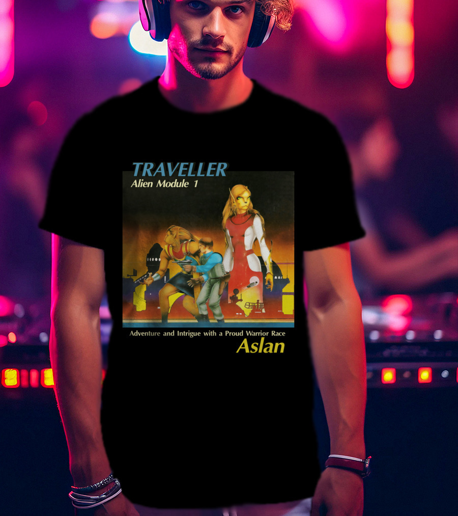 Traveller Alien Module 1 Adventure And Intrigue With A Proud Warrior Race Aslan T-Shirt