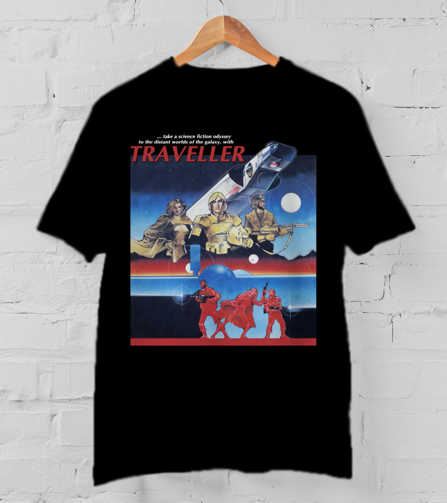 Traveller Science Fiction Odyssey To The Distant Worlds Of The Galaxy T-Shirt