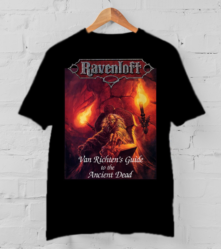 Ravenloft Van Richten's Guide To The Ancient Dead T-Shirt