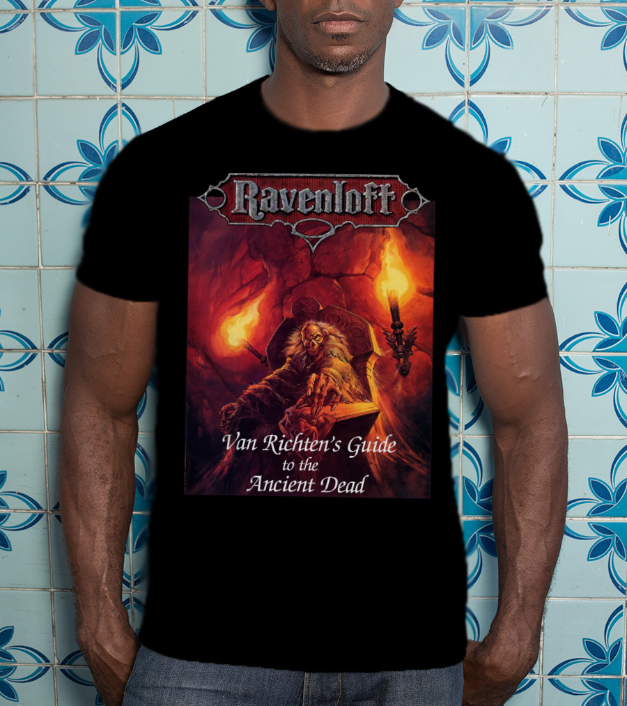 Ravenloft Van Richten's Guide To The Ancient Dead T-Shirt