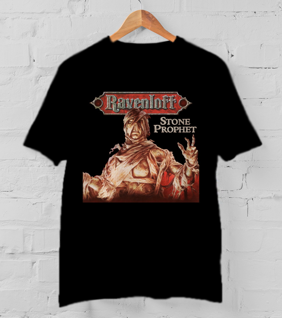Ravenloft Stone Prophet Mummy Horror T-Shirt
