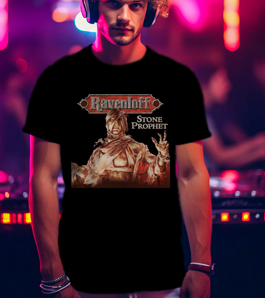 Ravenloft Stone Prophet Mummy Horror T-Shirt