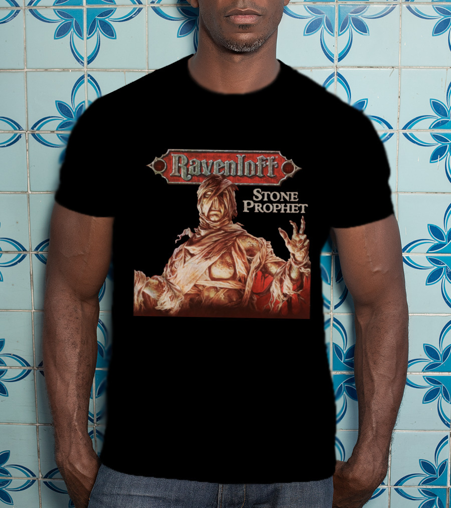 Ravenloft Stone Prophet Mummy Horror T-Shirt