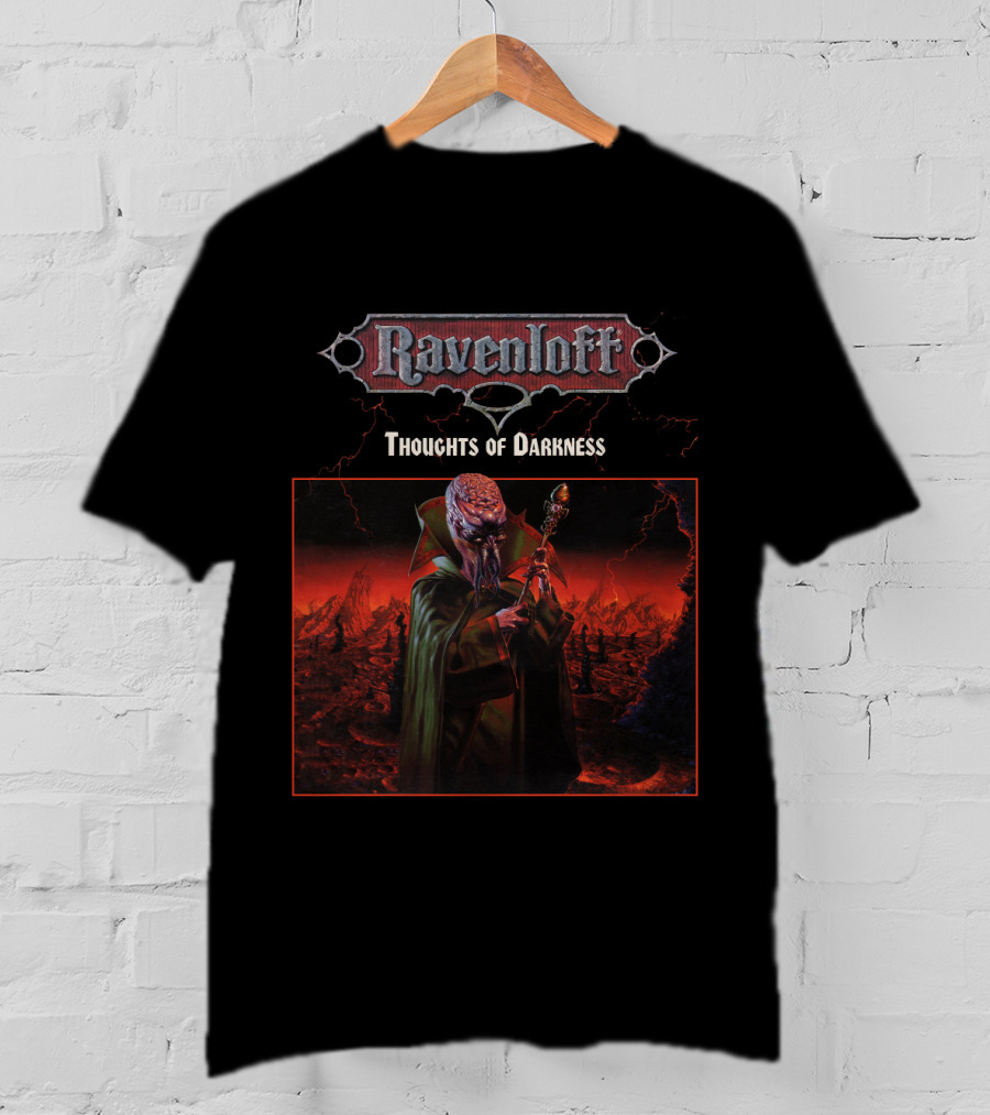 Ravenloft Thoughts Of Darkness Mind Flayer T-Shirt
