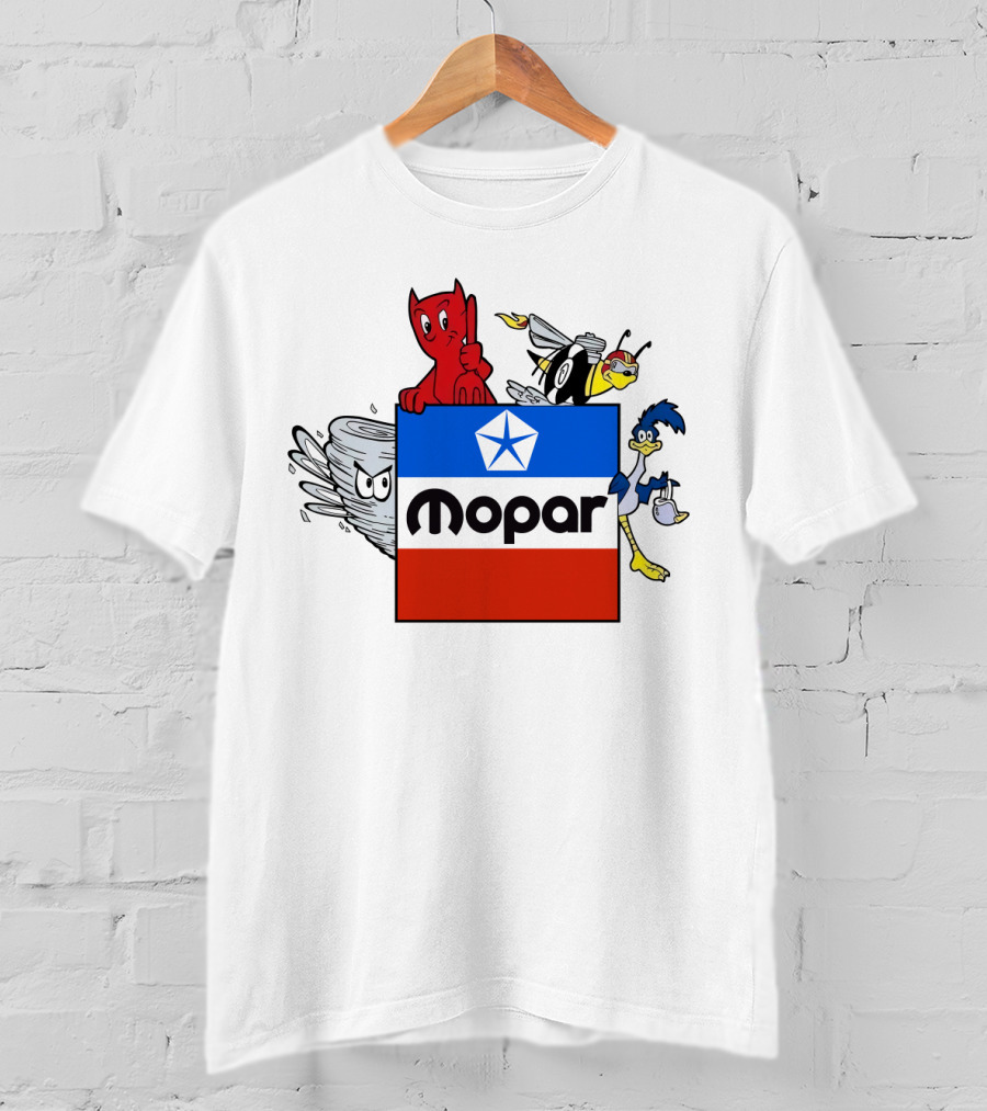 Mopar Dodge Road Runner Tasmanian Devil Bee Racing Icon Collection T-Shirt