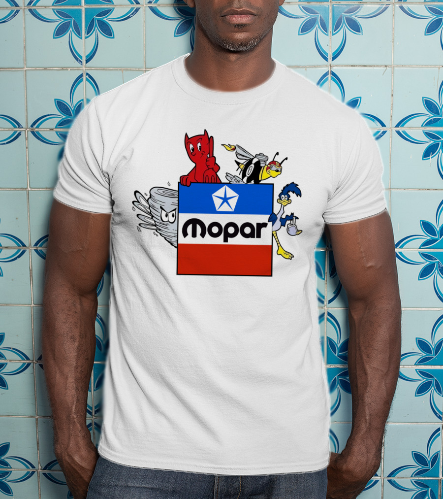 Mopar Dodge Road Runner Tasmanian Devil Bee Racing Icon Collection T-Shirt