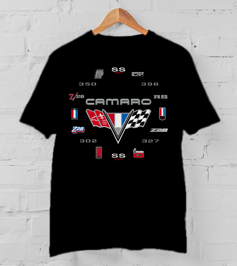 Camaro Z28 SS 427 RS 396 327 302 T-Shirt