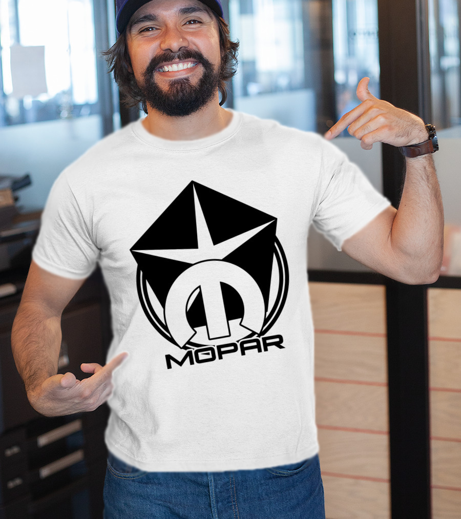 Mopar Pentastar Logo Emblem T-Shirt