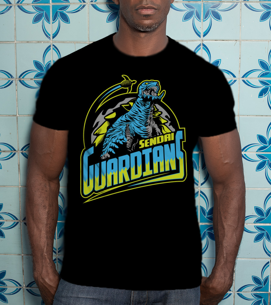 Sendai Guardians T-Rex Kaiju Sports T-Shirt