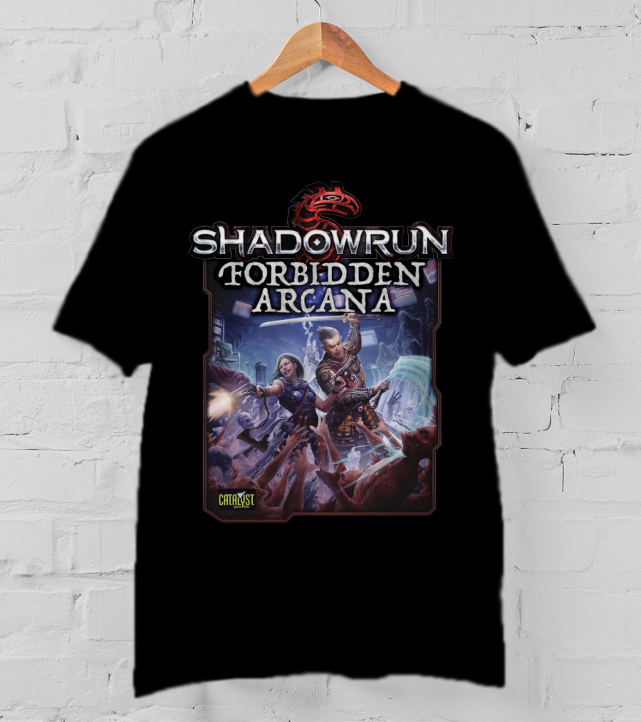 Shadowrun Forbidden Arcana Catalyst Game Labs T-Shirt