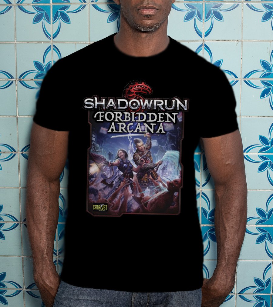 Shadowrun Forbidden Arcana Catalyst Game Labs T-Shirt