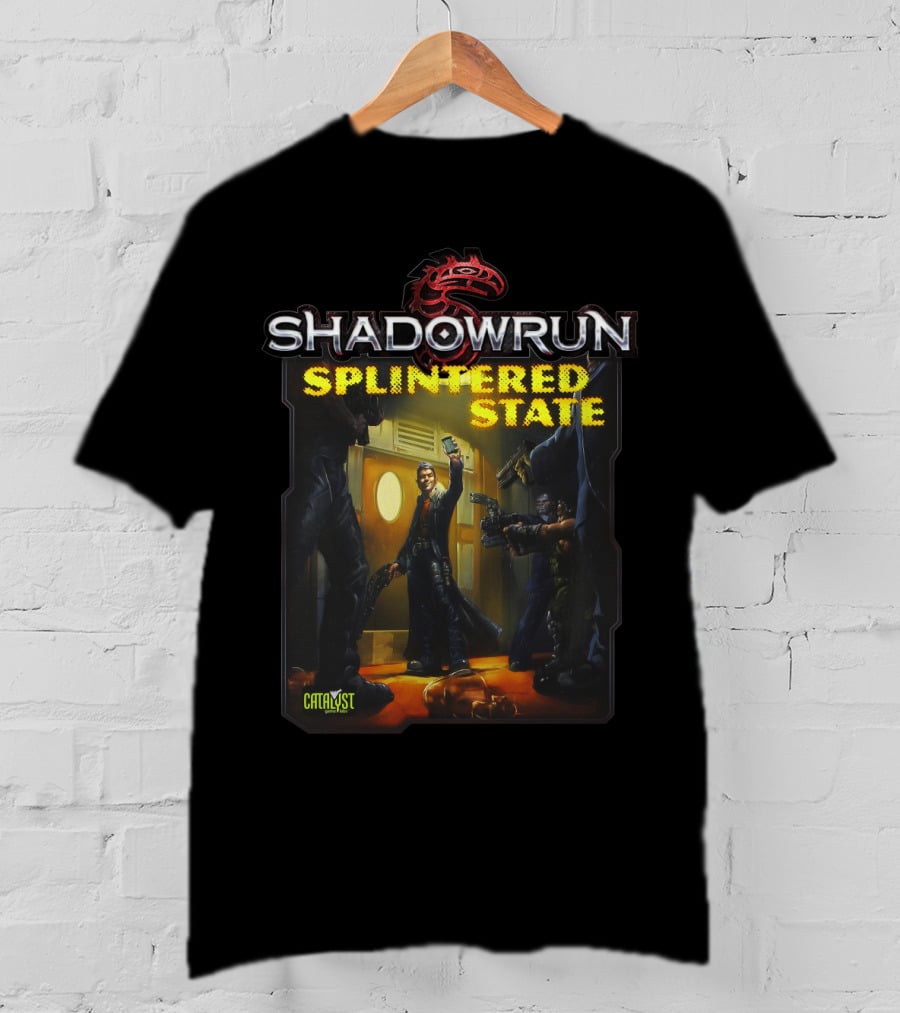 Shadowrun Splintered State Catalyst Game Labs T-Shirt