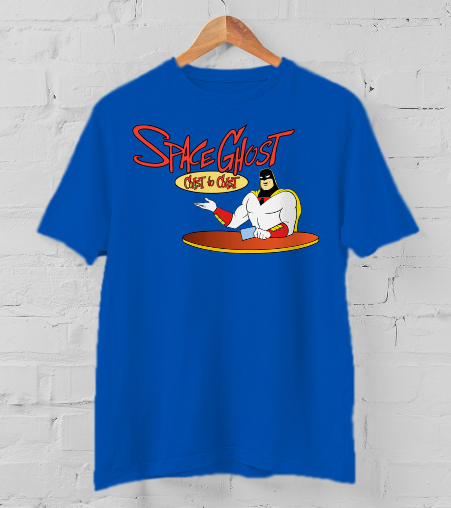 Space Ghost Coast To Coast Talk Show Cartoon Host T-Shirt