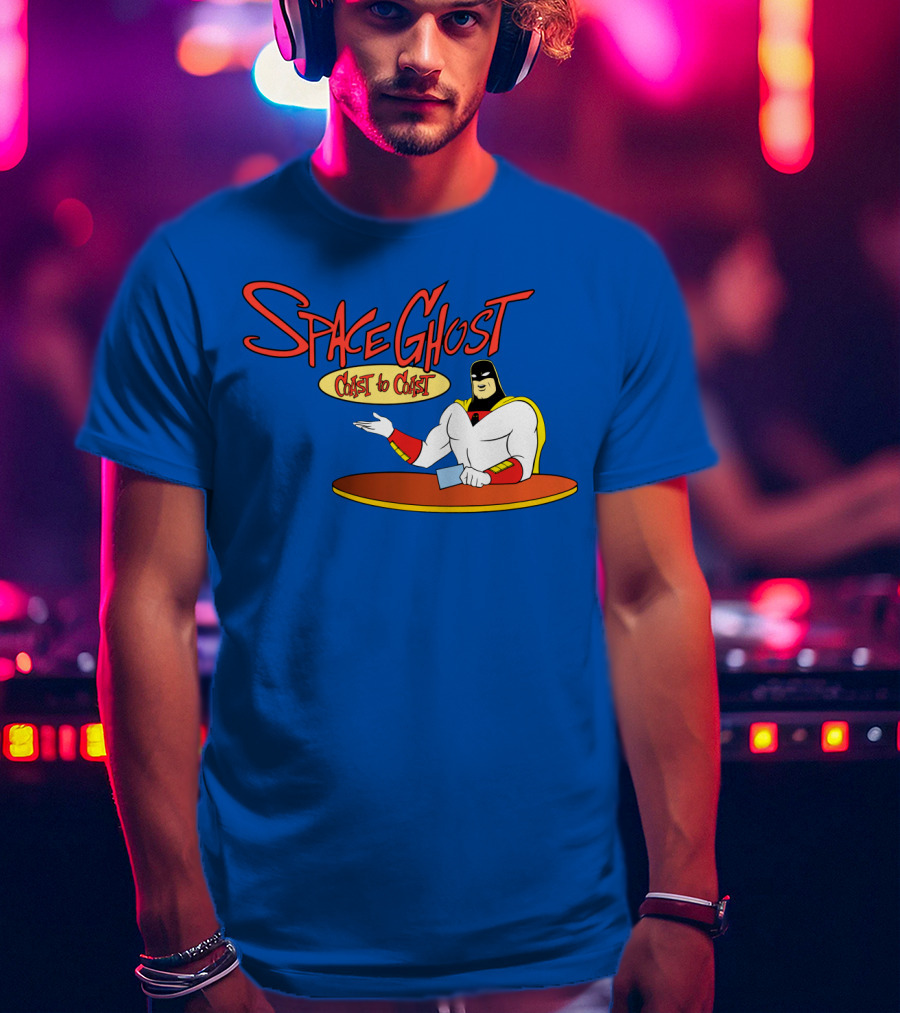 Space Ghost Coast To Coast Talk Show Cartoon Host T-Shirt