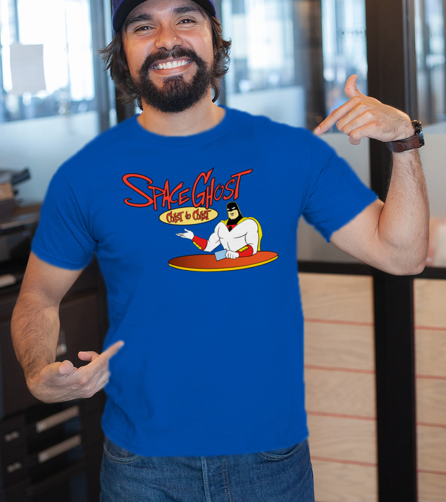 Space Ghost Coast To Coast Talk Show Cartoon Host T-Shirt