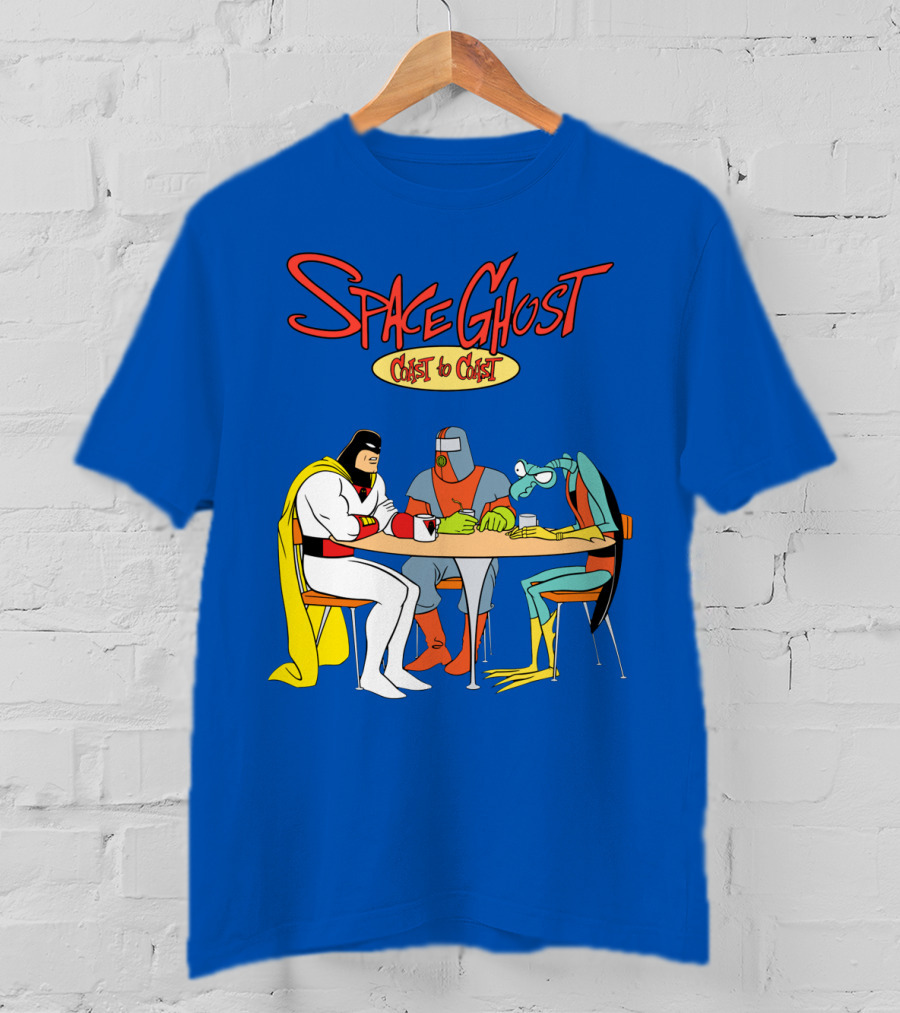 Space Ghost Coast To Coast Zorak And Moltar At Table T-Shirt