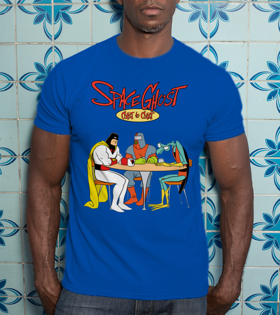 Space Ghost Coast To Coast Zorak And Moltar At Table T-Shirt