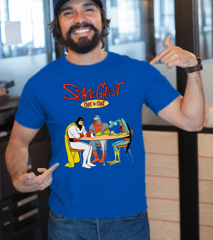 Space Ghost Coast To Coast Zorak And Moltar At Table T-Shirt