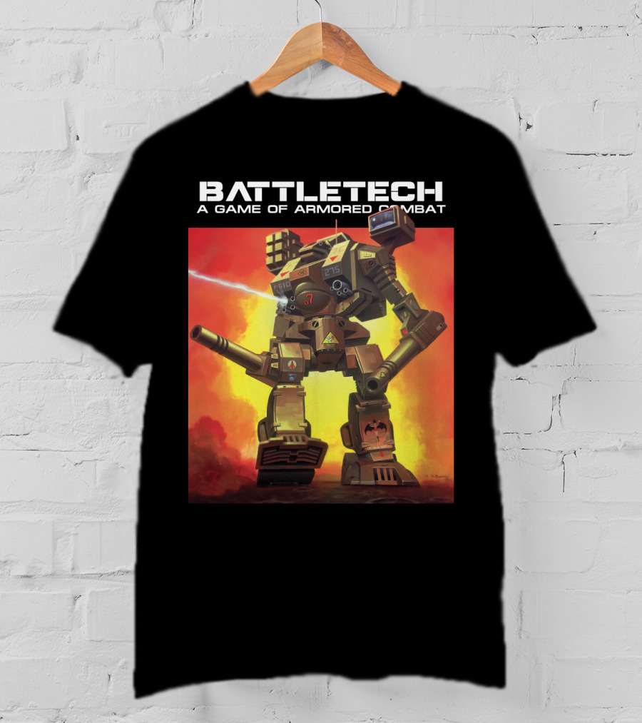 BATTLETECH A Game Of Armored Combat Mech T-Shirt
