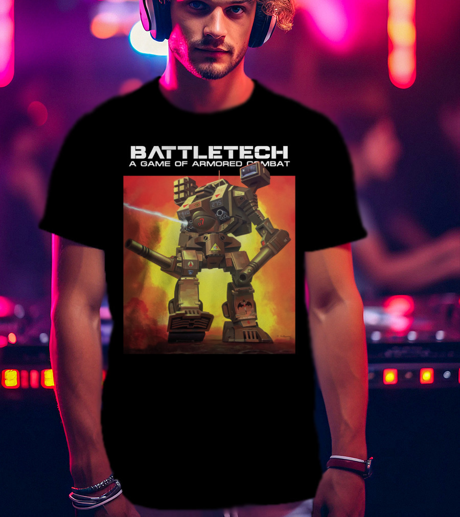 BATTLETECH A Game Of Armored Combat Mech T-Shirt