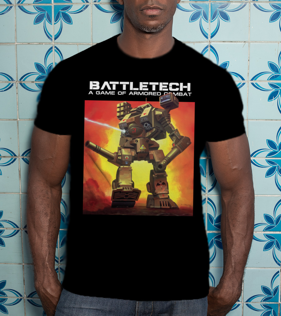 BATTLETECH A Game Of Armored Combat Mech T-Shirt