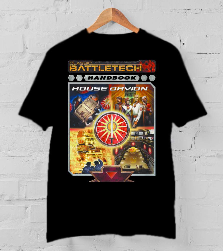 Classic BattleTech Handbook House Davion T-Shirt