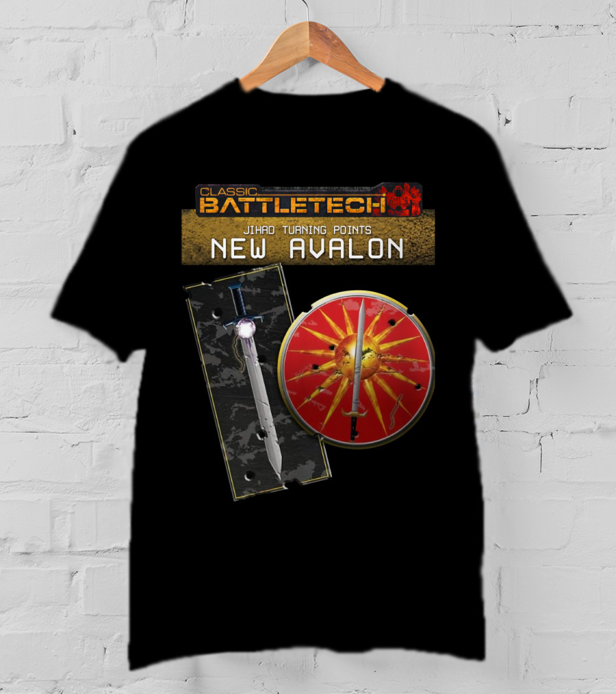 Classic BattleTech Jihad Turning Points New Avalon BTT JTP T-Shirt