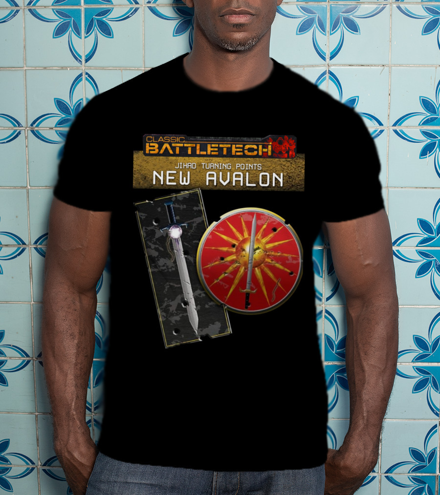 Classic BattleTech Jihad Turning Points New Avalon BTT JTP T-Shirt