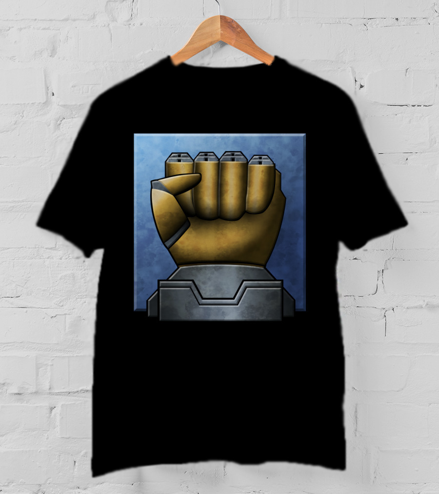 House Steiner The Lyran Commonwealth BattleTech Fist Emblem T-Shirt