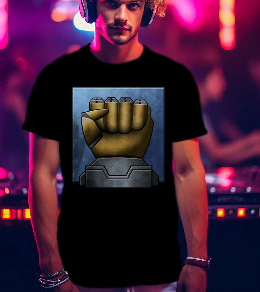 House Steiner The Lyran Commonwealth BattleTech Fist Emblem T-Shirt