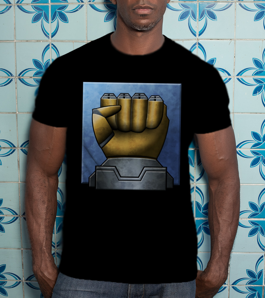 House Steiner The Lyran Commonwealth BattleTech Fist Emblem T-Shirt
