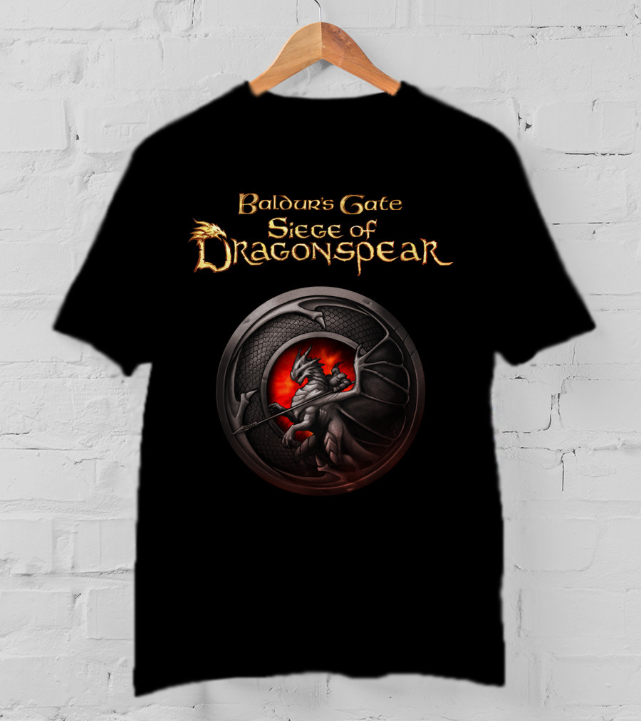 Baldur's Gate Siege Of Dragonspear Dragon Emblem T-Shirt