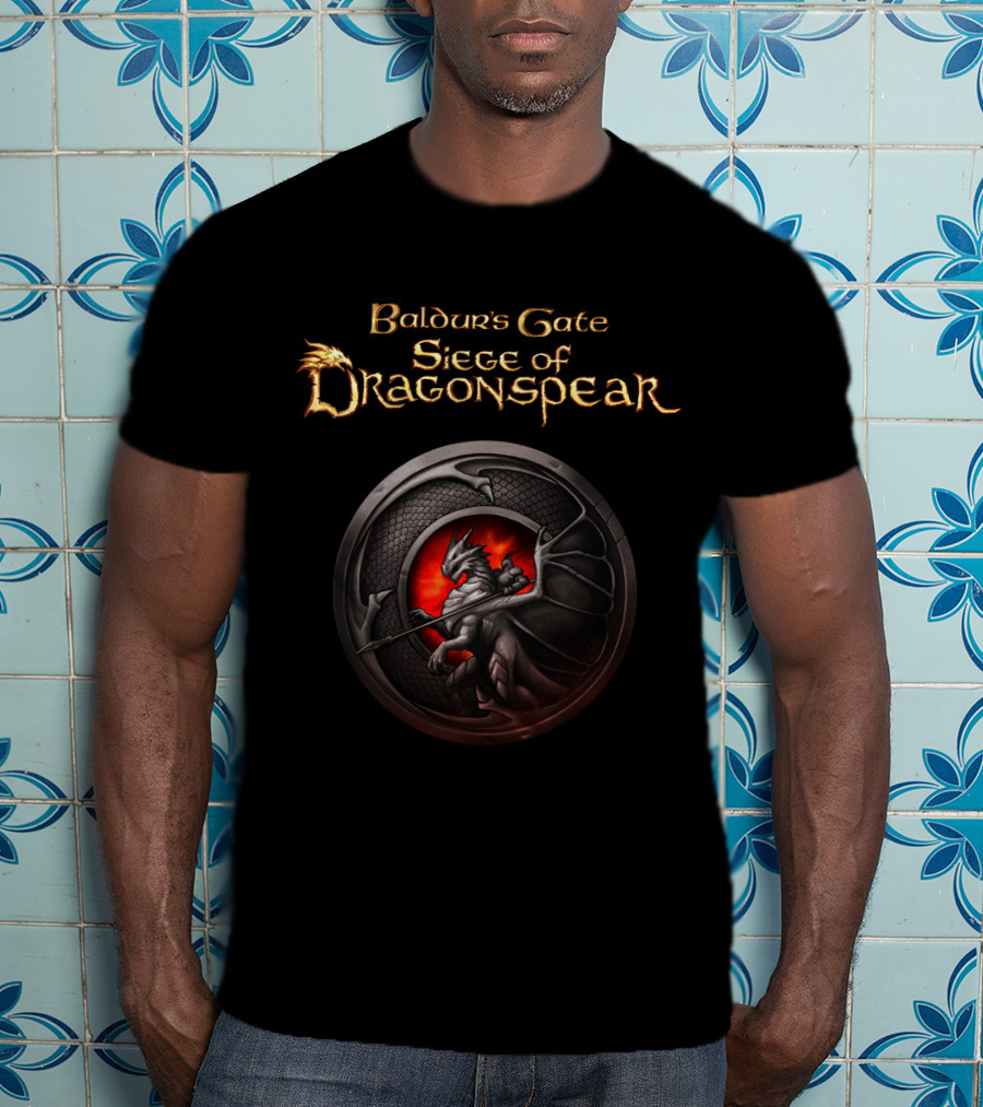 Baldur's Gate Siege Of Dragonspear Dragon Emblem T-Shirt