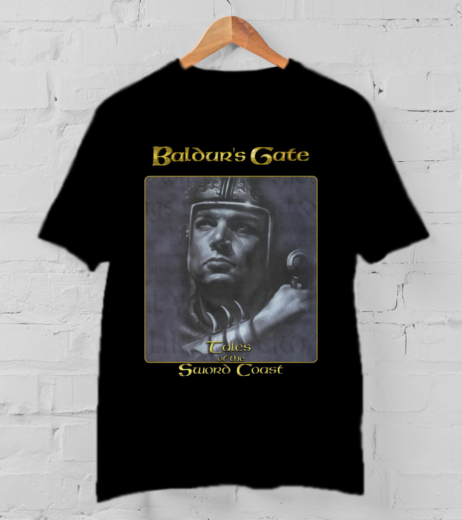 Baldur's Gate Tales Of The Sword Coast Warrior T-Shirt