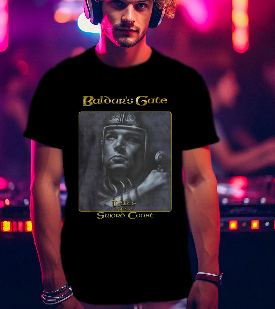 Baldur's Gate Tales Of The Sword Coast Warrior T-Shirt