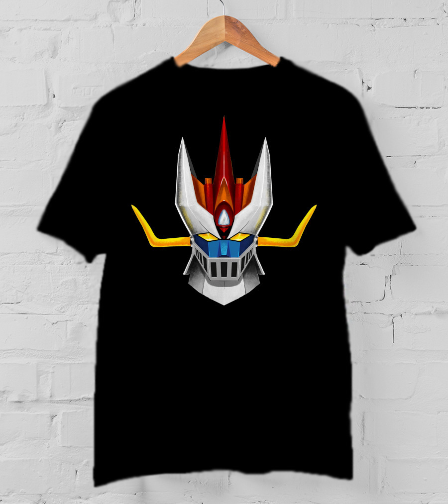 Great Mazinger Robot Helmet Iconic Mecha T-Shirt