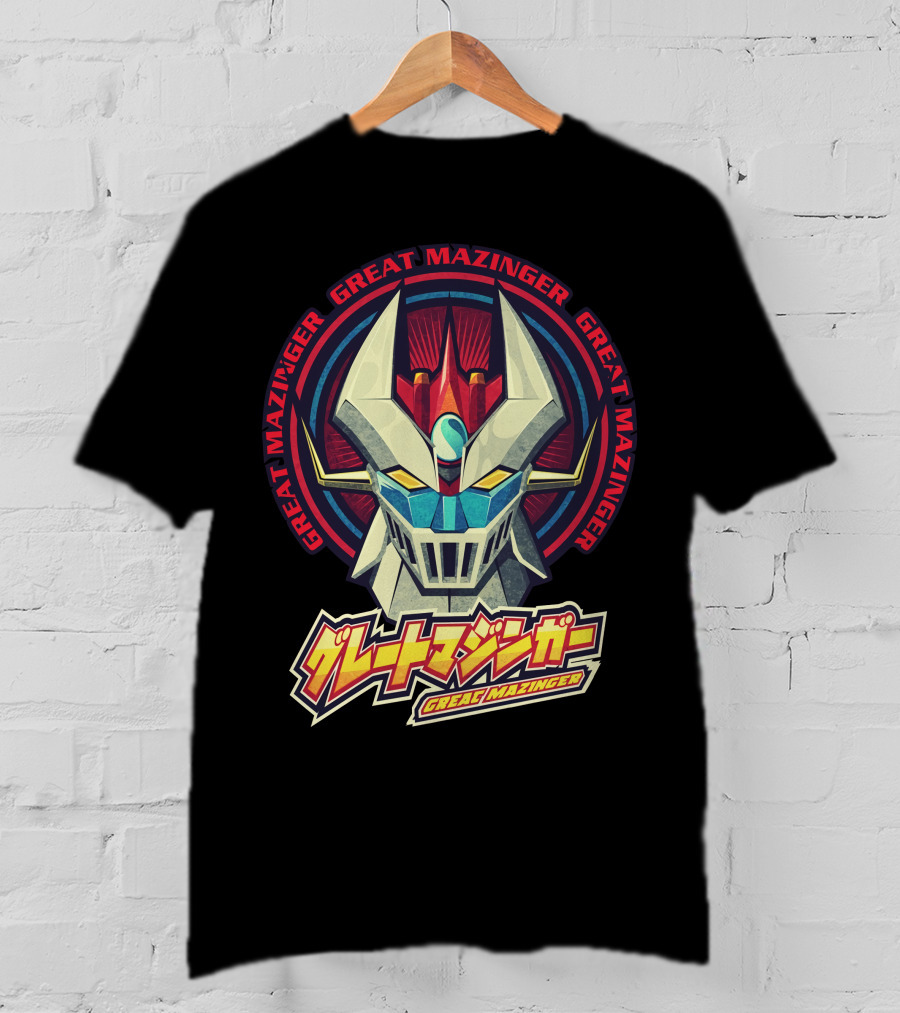 Great Mazinger Retro Robot T-Shirt